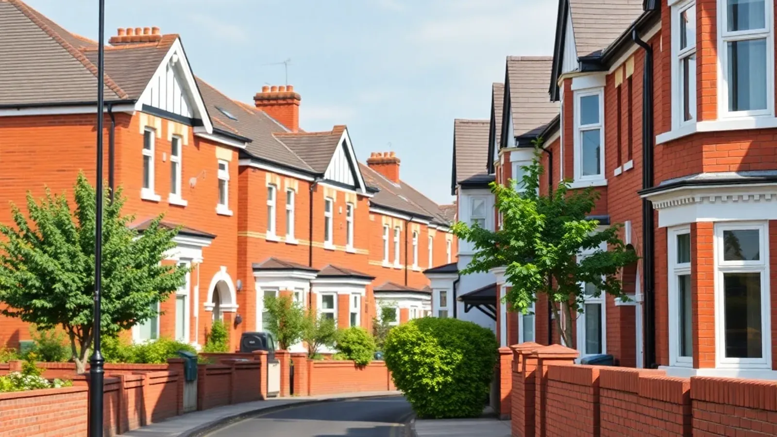 Birmingham interwar semi-detached and Victorian terraced houses with original softwood roof timbers